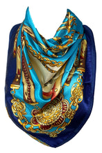 Load image into Gallery viewer, Women’s Silk Feel Square Hair Scarf Sleeping Headscarf, Multicolor Designer Print Bandana