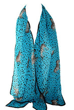Load image into Gallery viewer, Zebra Animal Print Crinkle Chiffon Scarf Stole Wrap Shawl Head Scarves