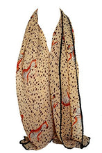 Load image into Gallery viewer, Zebra Animal Print Crinkle Chiffon Scarf Stole Wrap Shawl Head Scarves