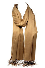 Load image into Gallery viewer, Plain Super Soft Feel Egyptian Cotton Scarves / Shawl / Stole / Wrap