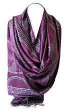 Load image into Gallery viewer, Paisley Print Two Sided Reversible Pashmina Feel Wrap / Shawl / Scarf