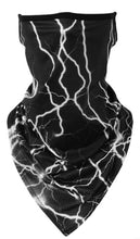 Load image into Gallery viewer, Unisex Bandana Face Covering Mask Scarf Face Rave Balaclava Neck Gaiter with Ear Loops, Dust Cloth, Washable, Wind Motorcycle Cover